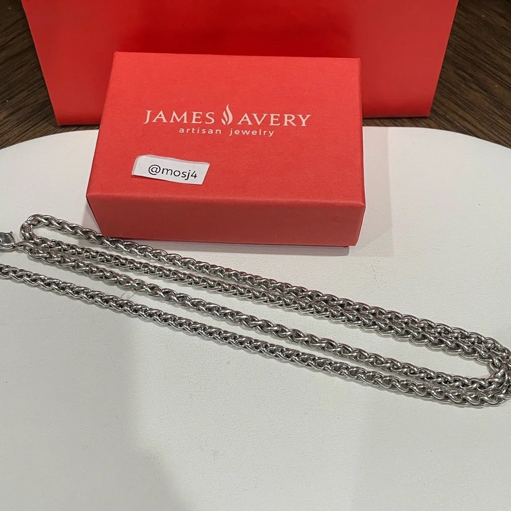 James Avery Extra Heavy Spiga Chain - Picture 2 of 5